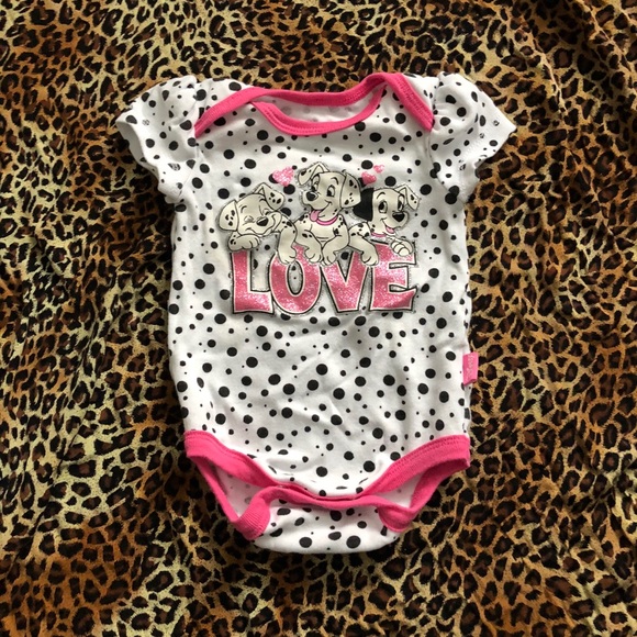 101 dalmatians onesie baby